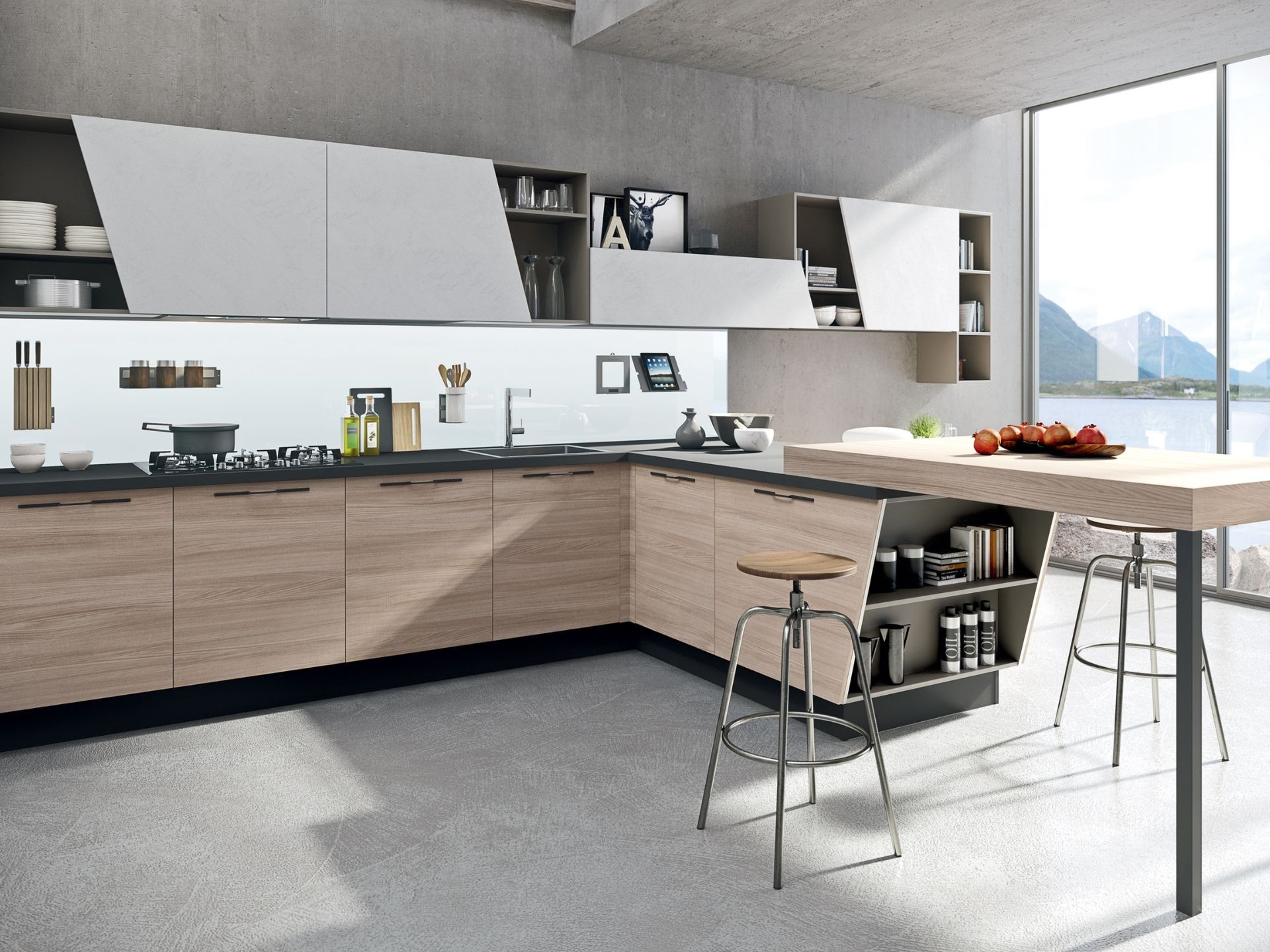 Arredare la tua cucina in stile Industrial Chic: L’elegante connubio tra funzionalità e carattere