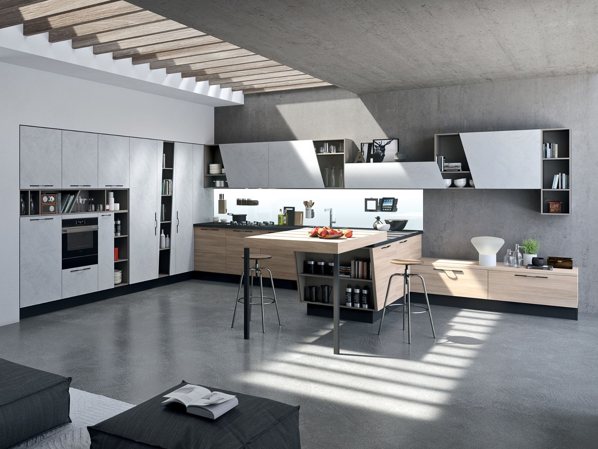 Arredare la tua cucina in stile Industrial Chic: L’elegante connubio tra funzionalità e carattere