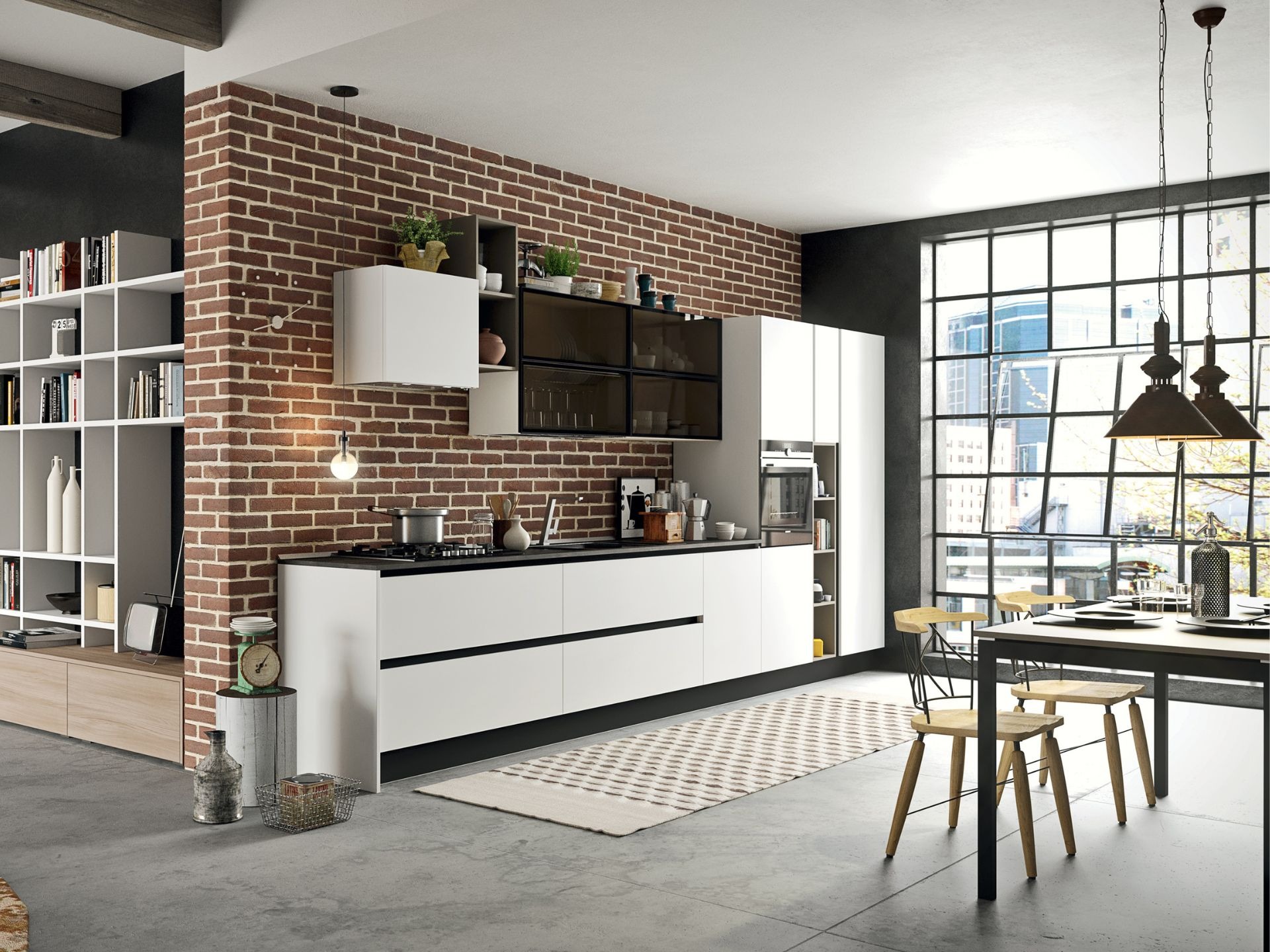 Arredare la tua cucina in stile Industrial Chic: L’elegante connubio tra funzionalità e carattere