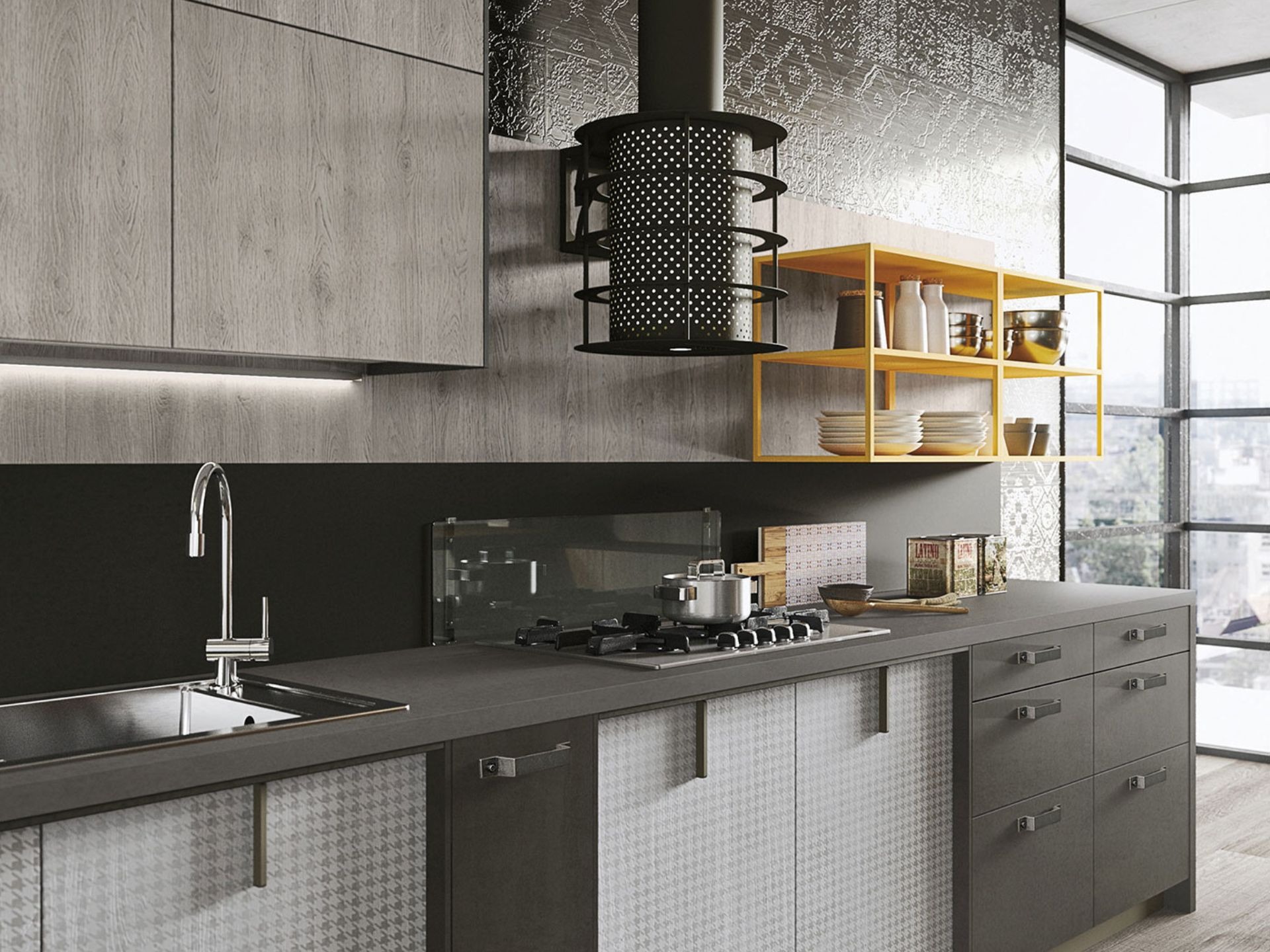 Arredare la tua cucina in stile Industrial Chic: L’elegante connubio tra funzionalità e carattere