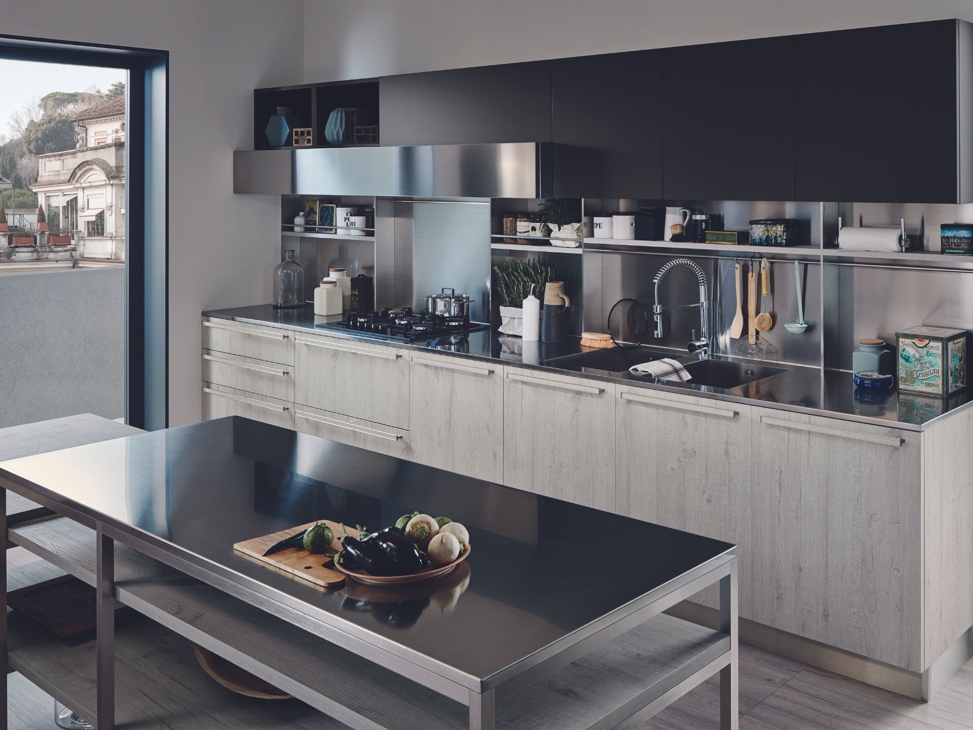 Arredare la tua cucina in stile Industrial Chic: L’elegante connubio tra funzionalità e carattere