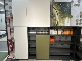 Libreria ad Angolo con Ante e Giorno Gruppo Tomasella | 