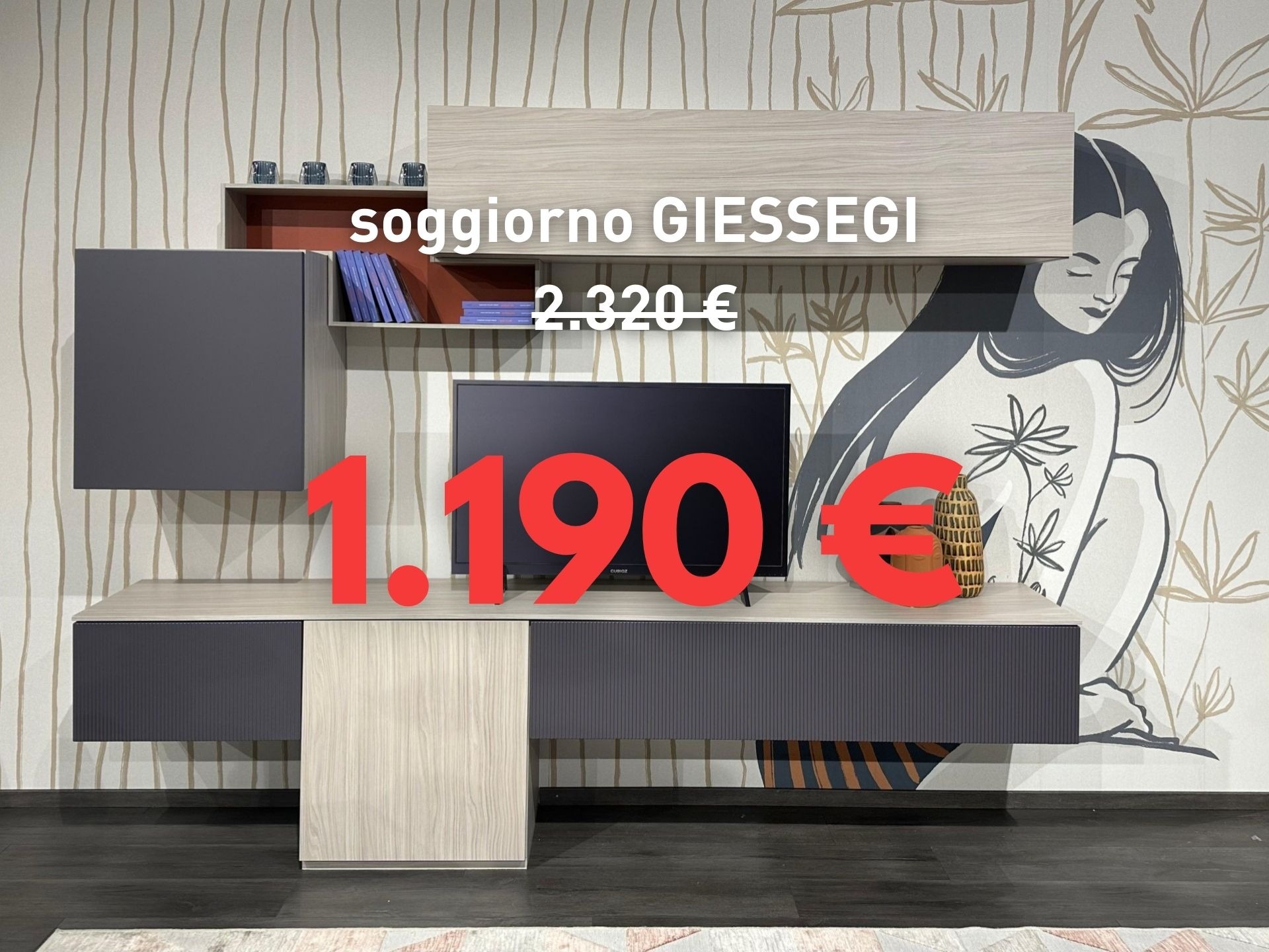 Promozione Living Giessegi prezzo bloccato!
