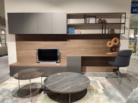 Soggiorno Living System Bronzo | Novamobili