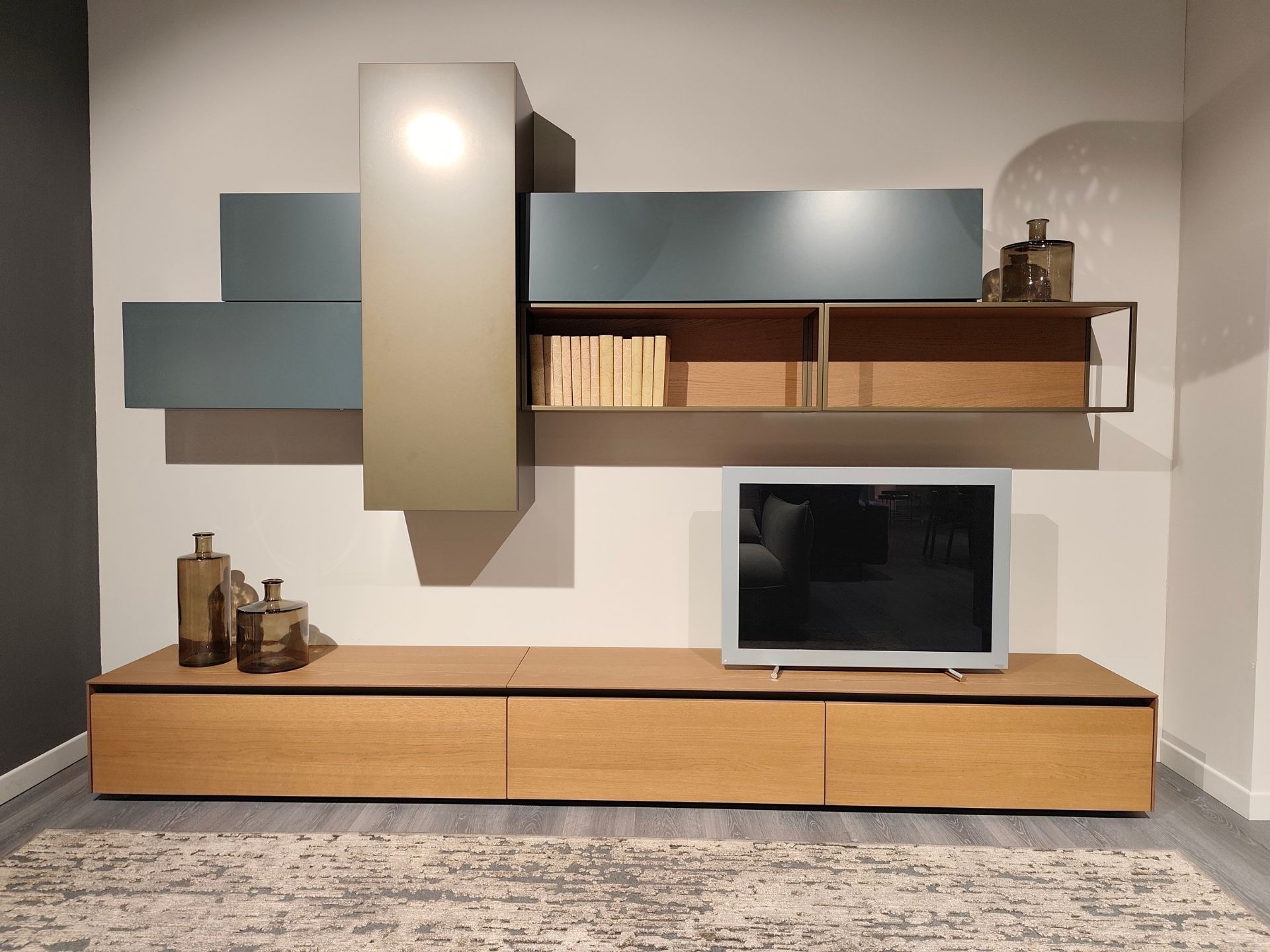 Soggiorno Living System Novamobili Ginepro