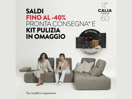 CALIA saldi fino al 40%