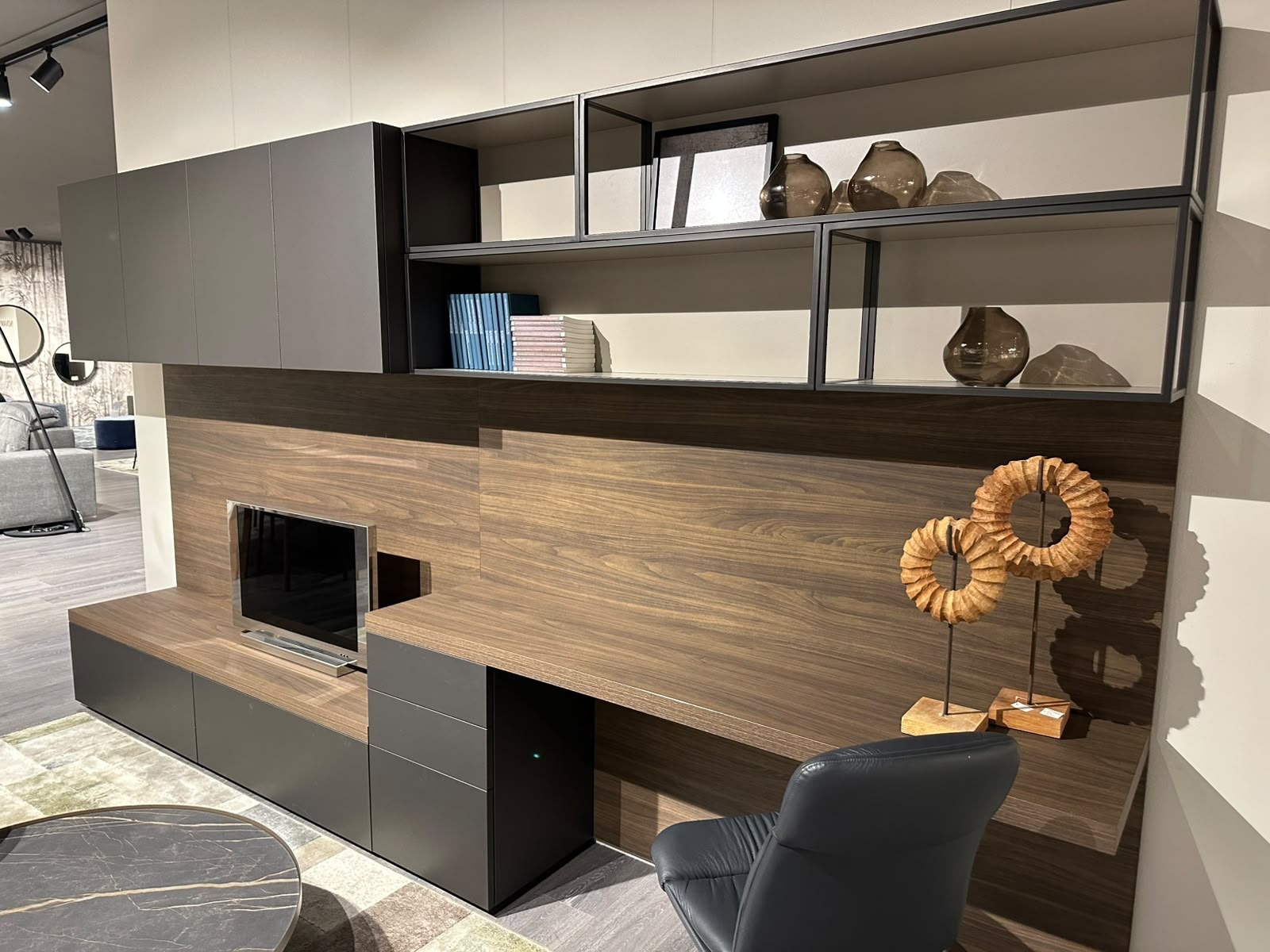 Soggiorno seta Living System Novamobili
