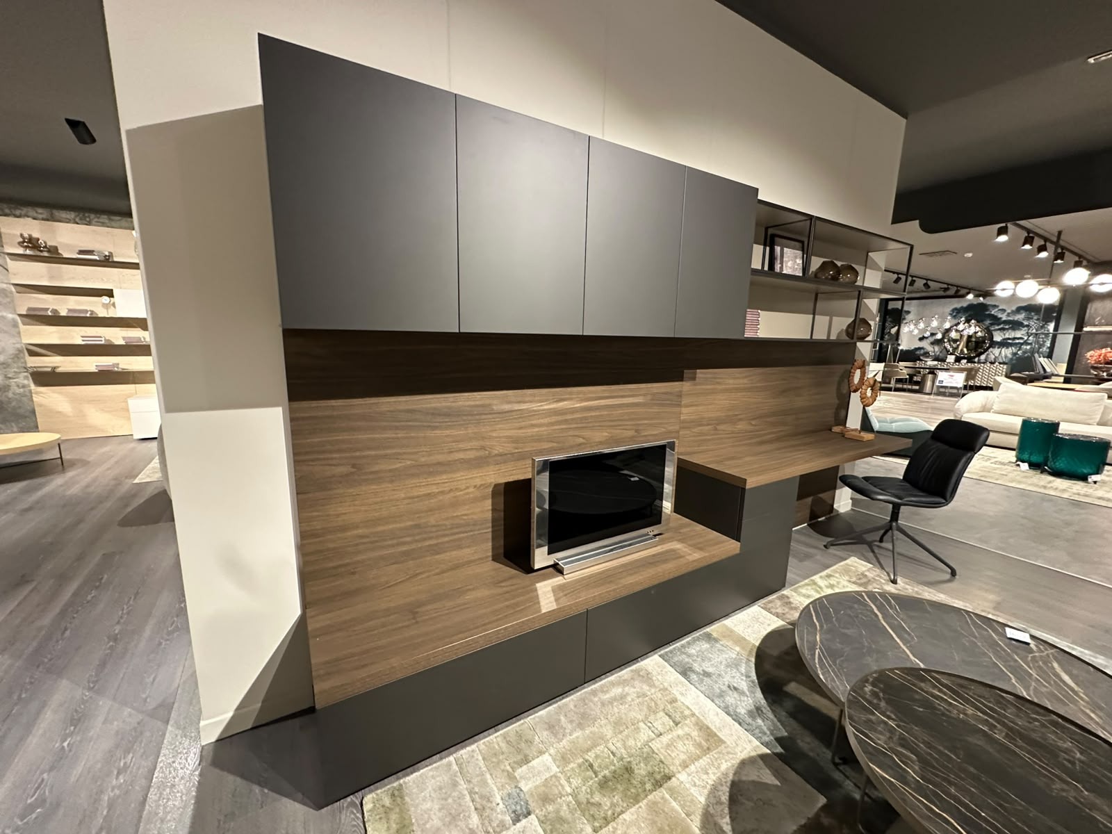 Soggiorno seta Living System Novamobili