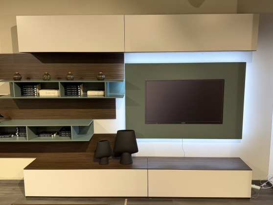 Soggiorno Living Teak Giessegi
