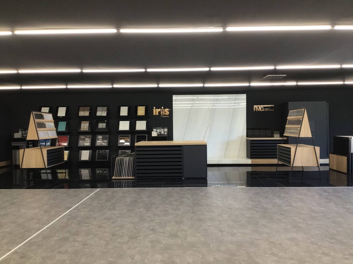 Nuova area espositiva: FINITURE D'INTERNI E ILLUMINAZIONE